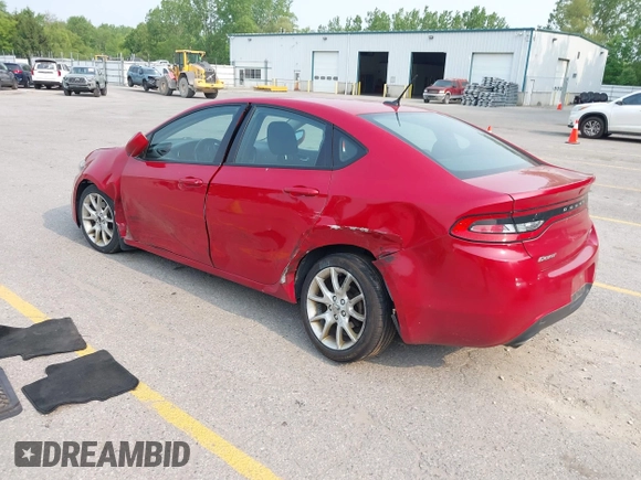 2013 Dodge Dart SXT with VIN 1C3CDFBA1DD288561, listed as a IAAI auction lot 42412731 with 230,973 mi miles and . Bid and sale history available at DreamBid. Image 3.