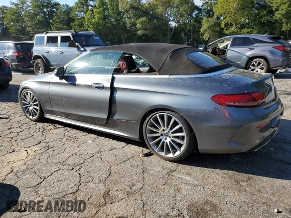 2018 Mercedes-Benz C 300 with VIN WDDWK4JB5JF757928, listed as a Copart auction lot 74187314 with Not Provided miles and Salvage Title. Bid and sale history available at DreamBid. Image 2.