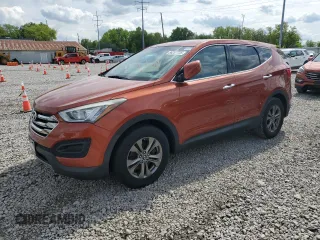 2014 Hyundai Santa Fe z VIN 5XYZTDLB8EG141063, wystawiony jako Copart lot #56257725 z przebiegiem 165 778 mil mil oraz Tytuł czysty. Historia ofert i sprzedaży dostępna na DreamBid. Obrazek 1.