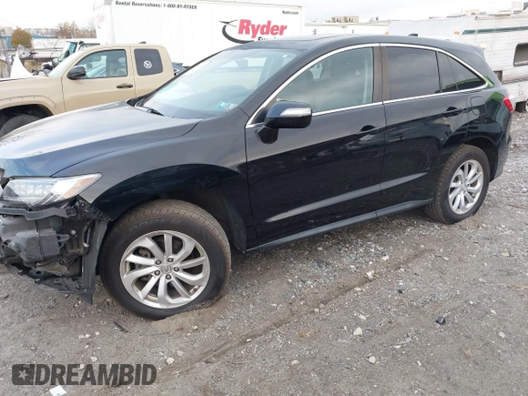 2018 Acura RDX w/Technology Pkg with VIN 5J8TB4H56JL016526, listed as a IAAI auction lot 40840283 with 77,665 mi miles. Bid and sale history available at carsss.com. Image 2.