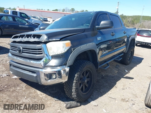 2014 Toyota Tundra 4WD Truck SR5 with VIN 5TFDW5F15EX337114, listed as a IAAI auction lot 41734727 with 209,163 mi miles. Bid and sale history available at carsss.com. Image 17.