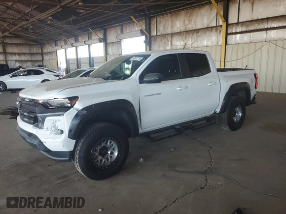 2023 Chevrolet Colorado 2WD LT with VIN 1GCGSCEC4P1142837, listed as a Copart auction lot 60002755 with 13,991 mi miles and Salvage title. Bid and sale history available at DreamBid. Image 1.