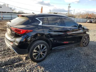 2017 Infiniti QX30 Luxury with VIN SJKCH5CR6HA021094, listed as a Copart auction lot 82018264 with 89,987 mi miles and Salvage title. Bid and sale history available at DreamBid. Image 3.