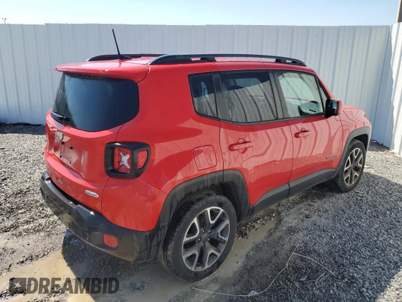 2018 Jeep Renegade Latitude with VIN ZACCJABBXJPG87062, listed as a Copart auction lot 50228555 with 76,327 mi miles and Clean Title. Bid and sale history available at carsss.com. Image 3.