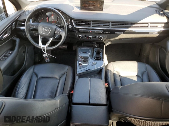 2017 Audi Q7 Premium with VIN WA1AHAF71HD043154, listed as a Copart auction lot 67232344 with 86,710 mi miles and Salvage title. Bid and sale history available at DreamBid. Image 8.