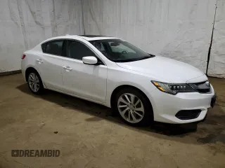 2016 Acura ILX w/Premium Pkg with VIN 19UDE2F76GA001873, listed as a Copart auction lot 52096785 with 219,047 mi miles and Clean Title. Bid and sale history available at carsss.com. Image 4.