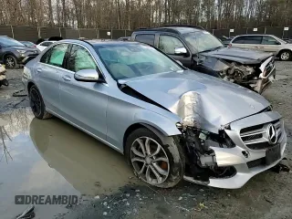 2016 Mercedes-Benz C 300 Luxury with VIN 55SWF4KB8GU147580, listed as a Copart auction lot 87347924 with Not Provided miles and Salvage Title. Bid and sale history available at DreamBid. Image 11.