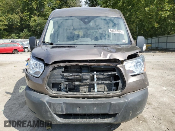 2018 Ford Transit Passenger XL с VIN 1FBAX2CG4JKB49963, выставлен на аукционе Copart как лот 69033884 с пробегом 205 105 миль миль и Списание • Salvage title. История ставок и продаж доступна на DreamBid. Изображение 5.