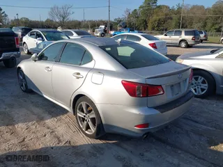2011 Lexus IS 250 with VIN JTHBF5C26B5155853, listed as a IAAI auction lot 41495503 with 151,975 mi miles. Bid and sale history available at carsss.com. Image 3.