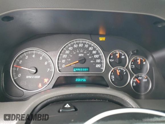 2003 GMC Envoy SLT with VIN 1GKDS13S832408371, listed as a Copart auction lot 44166715 with 208,256 mi miles and Salvage Title. Bid and sale history available at carsss.com. Image 9.