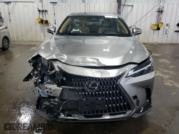 2024 Lexus NX 350 with VIN 2T2AGCEZXRC037757, listed as a Copart auction lot 54009755 with 16,978 mi miles and Salvage title. Bid and sale history available at DreamBid. Image 5.