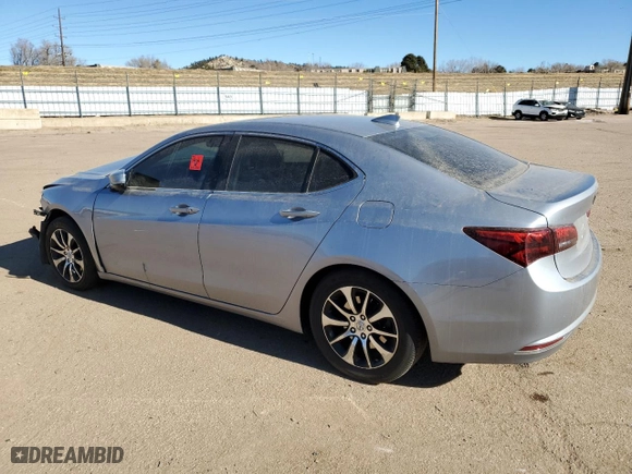 2015 Acura TLX with VIN 19UUB1F34FA014796, listed as a Copart auction lot 88511775 with 0 mi miles and Salvage Title. Bid and sale history available at carsss.com. Image 2.