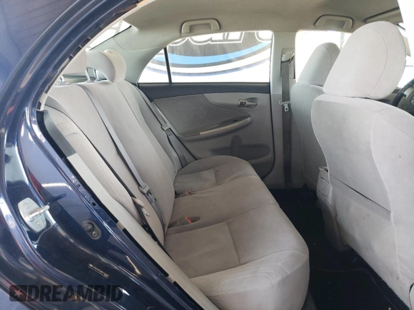 2011 Toyota Corolla L with VIN JTDBU4EE9B9133458, listed as a Copart auction lot 53847445 with 203,608 mi miles and Salvage Title. Bid and sale history available at carsss.com. Image 10.