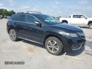 2017 Acura RDX Advance with VIN 5J8TB4H75HL033734, listed as a Copart auction lot 62729295 with 63,858 mi miles and Salvage title. Bid and sale history available at DreamBid. Image 4.