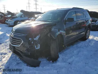 2016 Chevrolet Equinox LT with VIN 2GNALCEK1G6125508, listed as a Copart auction lot 85692544 with 114,396 mi miles and Salvage Title. Bid and sale history available at carsss.com. Image 1.
