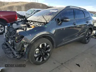 2024 Kia Sportage X-Line with VIN 5XYK6CDF7RG175604, listed as a Copart auction lot 49410215 with 61,740 mi miles and Salvage Title. Bid and sale history available at carsss.com. Image 1.