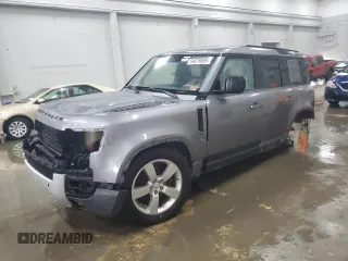 2021 Land Rover Defender S with VIN SALEJ7RX7M2062011, listed as a Copart auction lot 54678665 with 38,533 mi miles and Salvage title. Bid and sale history available at DreamBid. Image 1.