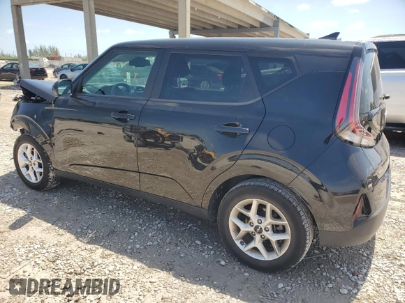 2023 Kia Soul LX with VIN KNDJ23AU0P7849953, listed as a Copart auction lot 56181825 with 13,656 mi miles and Salvage Title. Bid and sale history available at DreamBid. Image 2.