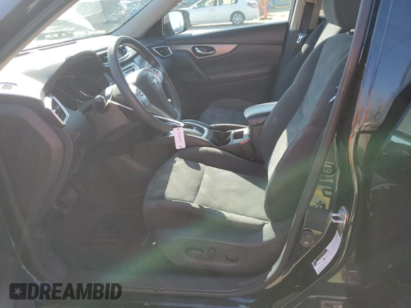 2015 Nissan Rogue SV with VIN KNMAT2MV2FP505065, listed as a Copart auction lot 51227225 with 155,998 mi miles and Salvage Title. Bid and sale history available at carsss.com. Image 7.