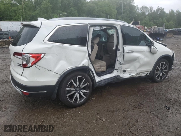 2021 Honda Pilot Touring 7-Passenger z VIN 5FNYF6H64MB004962, wystawiony jako Copart lot #57860225 z przebiegiem 52 311 mil mil oraz Szkoda całkowita • Salvage title. Historia ofert i sprzedaży dostępna na DreamBid. Obrazek 3.