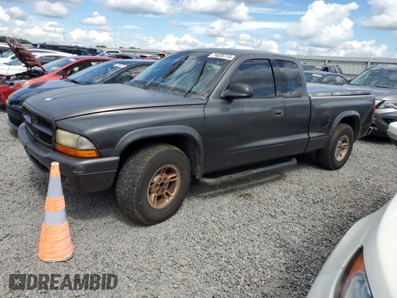 2002 Dodge Dakota Sport with VIN 1B7GL32X62S716927, listed as a Copart auction lot 74025774 with 0 mi miles and Salvage Title. Bid and sale history available at carsss.com. Image 1.