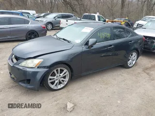 2008 Lexus IS 250 z VIN JTHBK262082080583, wystawiony jako IAAI lot #41909363 z przebiegiem 190 963 mil mil oraz . Historia ofert i sprzedaży dostępna na DreamBid. Obrazek 2.