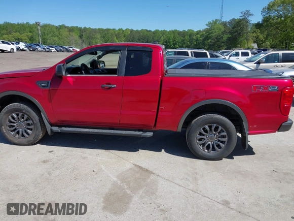 2020 Ford Ranger XL with VIN 1FTER1EHXLLA69703, listed as a IAAI auction lot 42013244 with 57,145 mi miles. Bid and sale history available at carsss.com. Image 13.