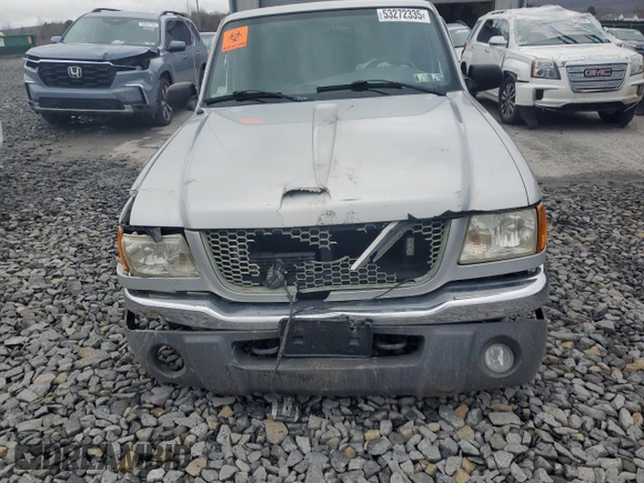 2001 Ford Ranger XL Fleet with VIN 1FTZR15E11TA47318, listed as a Copart auction lot 53272335 with 265,666 mi miles and Salvage title. Bid and sale history available at DreamBid. Image 5.