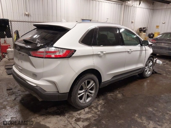 2020 Ford Edge SEL with VIN 2FMPK4J97LBA12836, listed as a IAAI auction lot 41589486 with 16,860 mi miles. Bid and sale history available at carsss.com. Image 4.