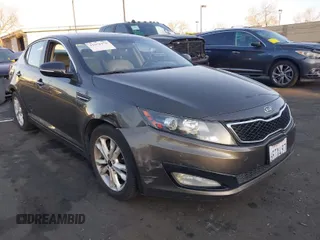 2011 Kia Optima EX with VIN KNAGN4A68B5086204, listed as a IAAI auction lot 41976276 with 177,439 mi miles and . Bid and sale history available at carsss.com. Image 1.