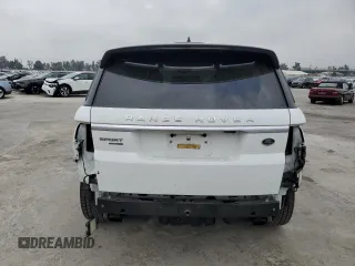 2018 Land Rover Range Rover Sport HSE with VIN SALWR2RV8JA807770, listed as a Copart auction lot 45088064 with 77,209 mi miles and Salvage Title. Bid and sale history available at carsss.com. Image 6.