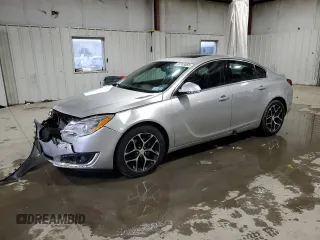 2017 Buick Regal Sport Touring with VIN 2G4GL5EX9H9198552, listed as a Copart auction lot 47345565 with 80,270 mi miles and Salvage Title. Bid and sale history available at carsss.com. Image 1.