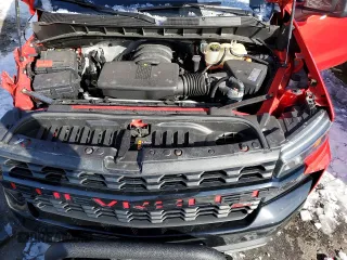 2021 Chevrolet Silverado 1500 Custom Trail Boss with VIN 1GCPYCEF6MZ187624, listed as a Copart auction lot 45992685 with 82,428 mi miles and Salvage Title. Bid and sale history available at DreamBid. Image 13.