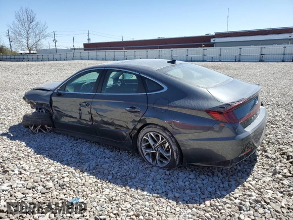 2023 Hyundai Sonata SEL z VIN KMHL14JA3PA307218, wystawiony jako Copart lot #52920165 z przebiegiem Nie podano mil oraz Szkoda całkowita • Salvage title. Historia ofert i sprzedaży dostępna na DreamBid. Obrazek 2.