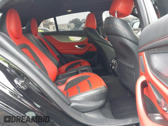 2022 Mercedes-Benz AMG GT 43 z VIN W1K7X5KB7NA048401, wystawiony jako IAAI lot #41805470 z przebiegiem 118 033 mil mil oraz . Historia ofert i sprzedaży dostępna na DreamBid. Obrazek 8.