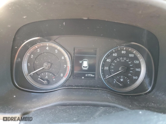 2021 Hyundai Kona SEL with VIN KM8K2CAA5MU617593, listed as a Copart auction lot 45023555 with 61,976 mi miles and Non Repairable. Bid and sale history available at carsss.com. Image 9.