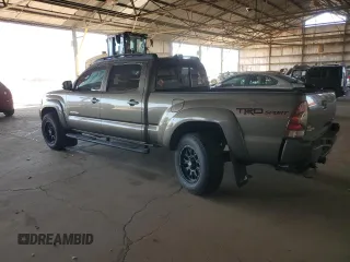 2015 Toyota Tacoma with VIN 3TMMU4FN6FM083553, listed as a Copart auction lot 58183295 with 55,124 mi miles and Salvage title. Bid and sale history available at DreamBid. Image 2.