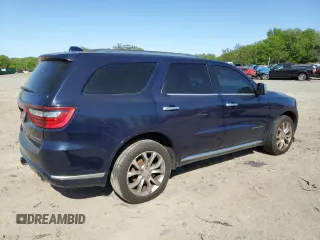 2016 Dodge Durango Citadel z VIN 1C4RDJEG1GC425081, wystawiony jako Copart lot #54792495 z przebiegiem 179 871 mil mil oraz Czysty tytuł • Clean title. Historia ofert i sprzedaży dostępna na DreamBid. Obrazek 3.