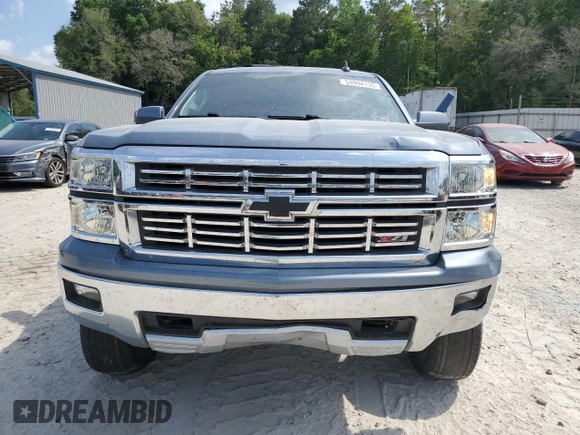 2015 Chevrolet Silverado 1500 LT with VIN 3GCUKREC2FG415389, listed as a Copart auction lot 53994135 with 148,655 mi miles and Salvage Title. Bid and sale history available at DreamBid. Image 5.