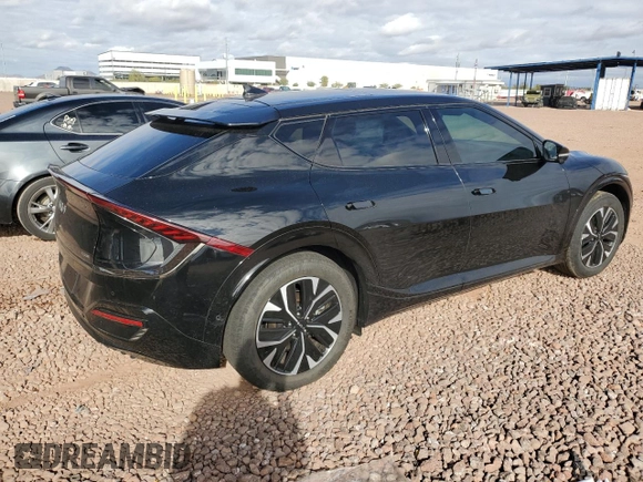 2024 Kia EV6 GT-Line with VIN KNDC44LA6R5223351, listed as a Copart auction lot 48999445 with 382 mi miles and Salvage Title. Bid and sale history available at carsss.com. Image 3.