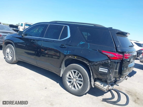 2023 Chevrolet Traverse LT Cloth with VIN 1GNERGKW2PJ289979, listed as a IAAI auction lot 41848294 with 35,708 mi miles. Bid and sale history available at carsss.com. Image 3.