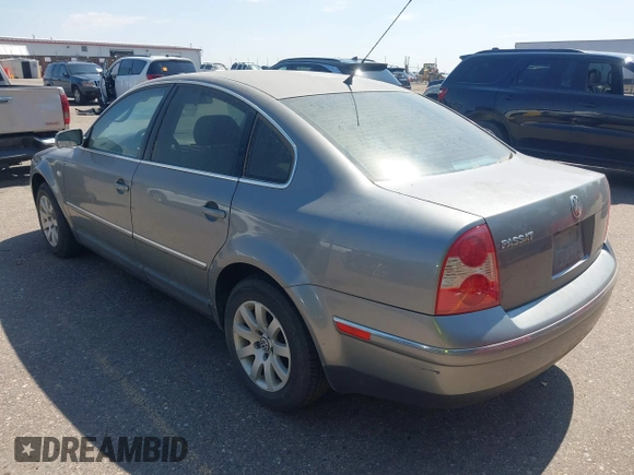 2003 Volkswagen Passat GLS z VIN WVWPD63B93P282332, wystawiony jako IAAI lot #42710298 z przebiegiem 206 409 mil mil oraz . Historia ofert i sprzedaży dostępna na DreamBid. Obrazek 3.