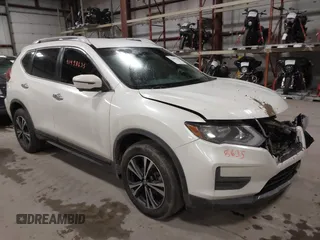 2020 Nissan Rogue S with VIN 5N1AT2MV7LC779098, listed as a IAAI auction lot 41498635 with 37,688 mi miles. Bid and sale history available at carsss.com. Image 1.