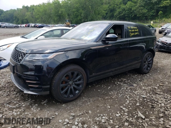 2018 Land Rover Range Rover Velar R-Dynamic SE with VIN SALYL2RX6JA715598, listed as a Copart auction lot 57363003 with 0 mi miles. Bid and sale history available at carsss.com. Image 1.
