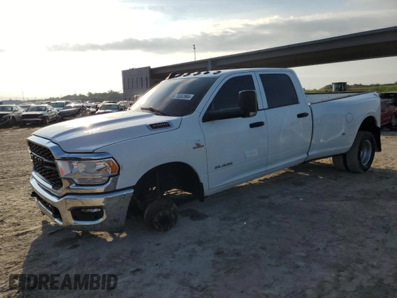 2022 Ram 3500 Tradesman with VIN 3C63RRGL3NG416156, listed as a Copart auction lot 76063964 with 42,351 mi miles and Salvage Title. Bid and sale history available at carsss.com. Image 1.