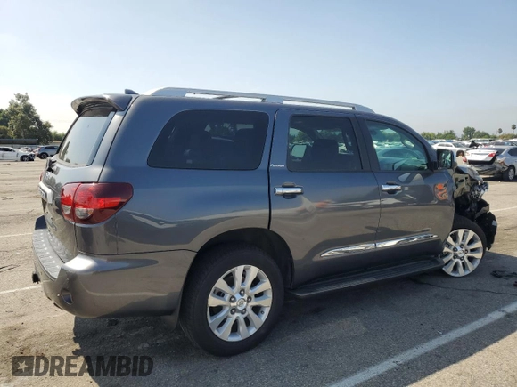 2020 Toyota Sequoia Platinum with VIN 5TDDY5G1XLS177999, listed as a Copart auction lot 67546753 with 32,658 mi miles. Bid and sale history available at carsss.com. Image 3.