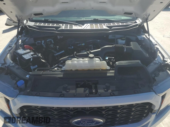 2023 Ford F-150 XL with VIN 1FTEX1CP8PKE67066, listed as a Copart auction lot 43730895 with 24,895 mi miles and Clean title. Bid and sale history available at DreamBid. Image 11.