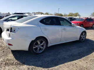 2010 Lexus IS 350 with VIN JTHBE5C26A5024732, listed as a Copart auction lot 50428405 with Not Provided miles and Salvage Title. Bid and sale history available at DreamBid. Image 3.