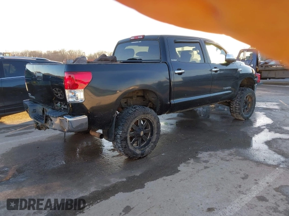 2012 Toyota Tundra 4WD Truck LTD with VIN 5TFHW5F13CX224454, listed as a IAAI auction lot 41176337 with 1 mi miles. Bid and sale history available at carsss.com. Image 4.