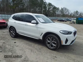 2023 BMW X3 sDrive30i z VIN 5UX43DP07P9N51844, wystawiony jako IAAI lot #41651040 z przebiegiem 20 867 mil mil oraz . Historia ofert i sprzedaży dostępna na DreamBid. Obrazek 1.